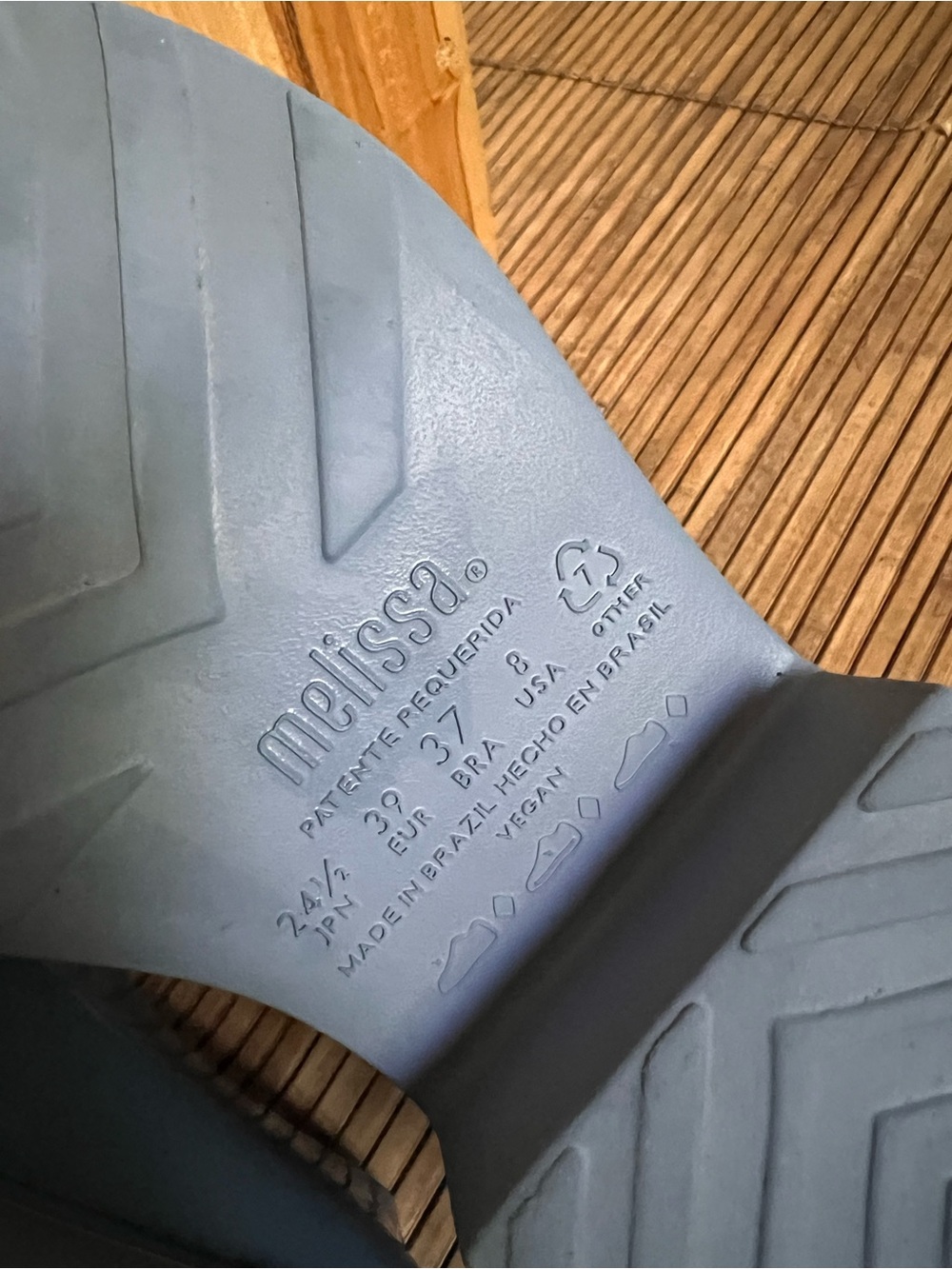 Melissa Blue Platform Mary Jane Shoes - Picture 7 of 7